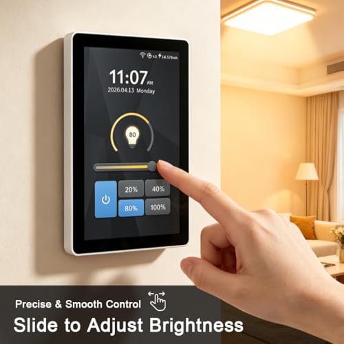 L10 Smart Dimmer Switch with 4.5" LCD Touch Screen