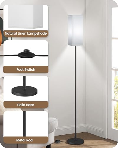 Floor Lamp Pole Lamp with Foot Switch