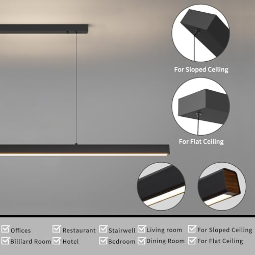 Modern LED Linear Pendant Light