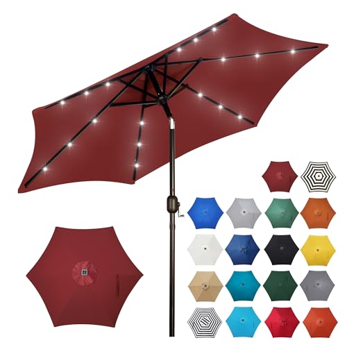 7.5 ft Solar Umbrella
