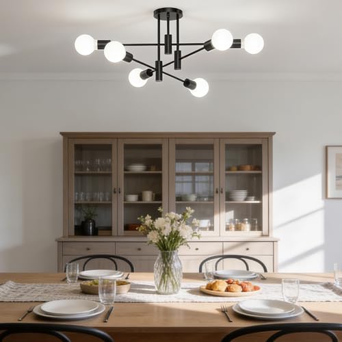 Modern Sputnik Chandelier