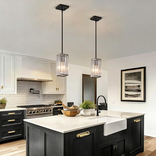 Modern Crystal Pendant Lights Kitchen Island