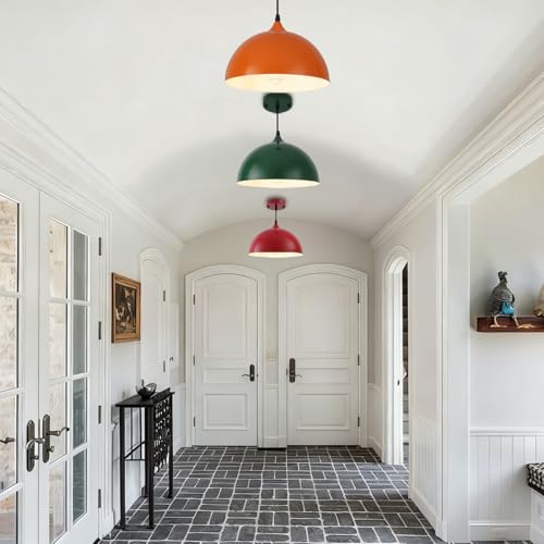 Colorful Pendant Lights (3 Count)