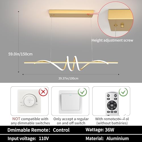 Modern LED Pendant Light