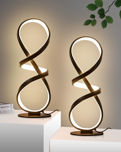 Set of 2 Cool LED Table Lamps