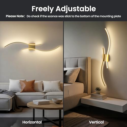 10000mAh Battery Operated Wall Sconces Set of 2 (2 Count)