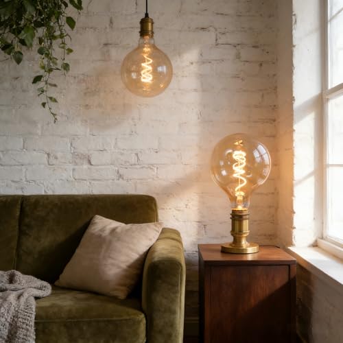 G125 G40 Large Vintage LED Edison Bulb