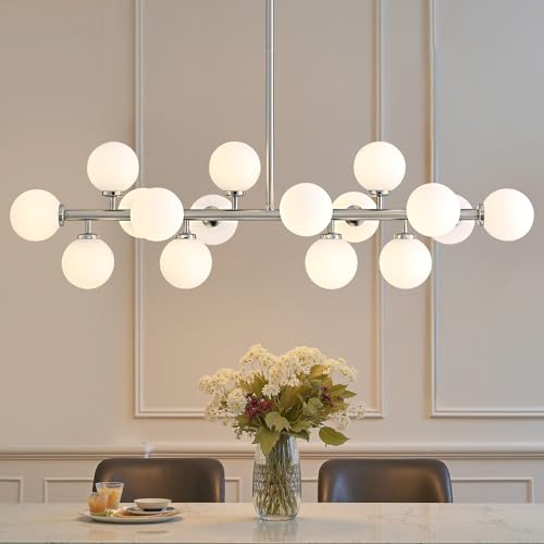 Mid Century Modern Chandelier for Dining Room Light Fixture