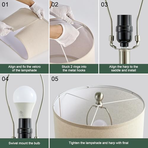 Living Room Lamps Set of 2 (2 Count)