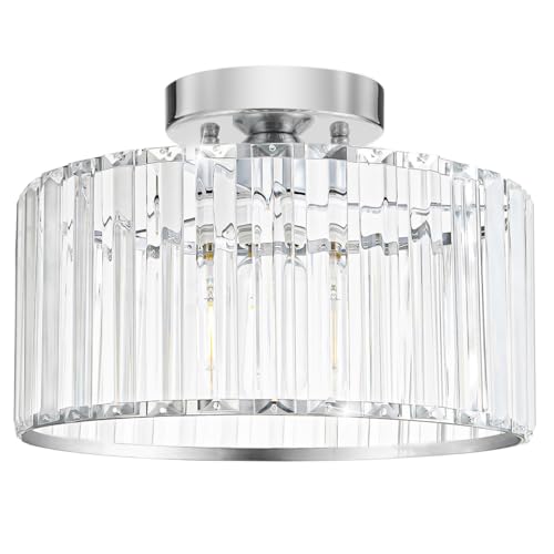 Crystal Ceiling Light Fixture
