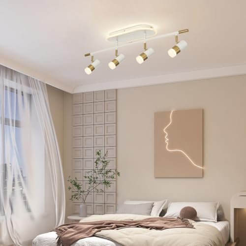 4 Light LED Track Lighting Fixtures Ceiling