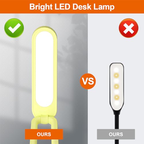 LED Desk Lamp for Office Home & Battery Operated Lamp Rechargeable Lamp Foldable & Portable Light