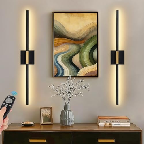 Battery Operated Wall Sconces Set of Two (2 Count)