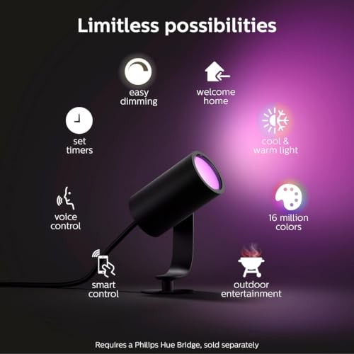 Lily Outdoor Smart LED Spotlight