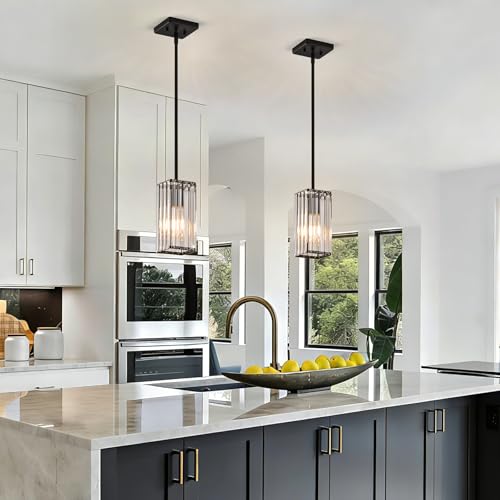 Modern Crystal Pendant Lights Kitchen Island