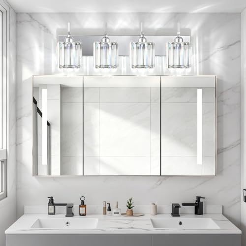 Chrome Vanity Light (Chrome / 4-Light)