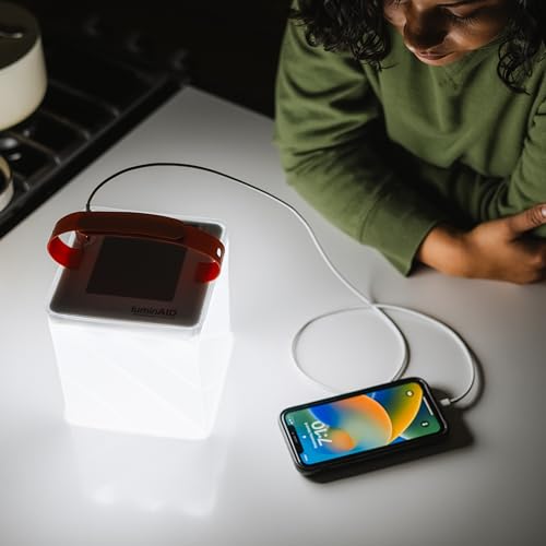 Max 2-in-1 Inflatable Solar LED Camping Lantern & Phone Charger