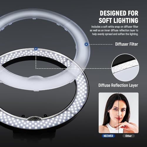 RL 18 18 Inch Ring Light with Tripod Stand