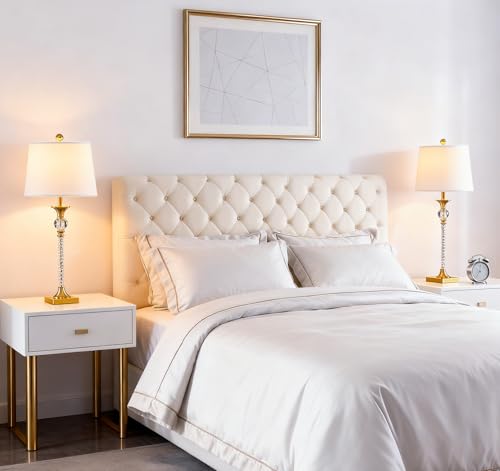Crystal Buffet Table Lamps Set of 2 (2 Count)