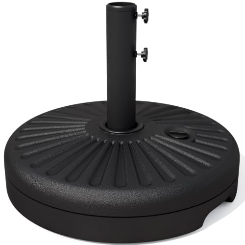 81.5lb Max Capacity Outdoor Patio Umbrella Base