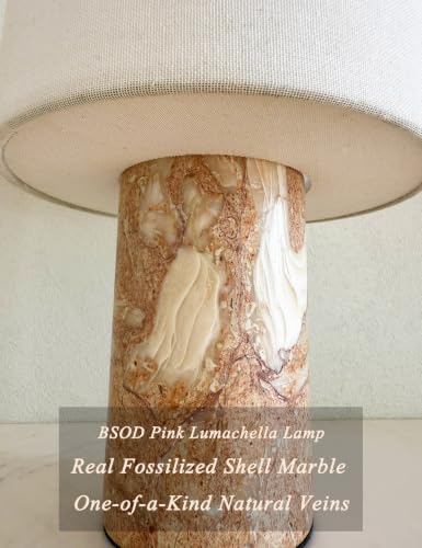 Pink Shell Marble Lamp Stone Lamps
