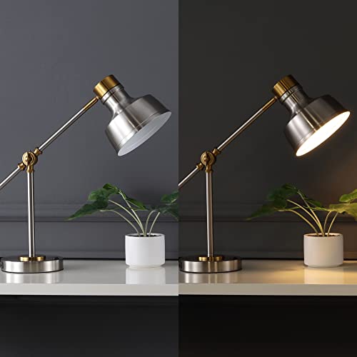 Allegra Metal Task Desk Lamp USB Port 18.5"