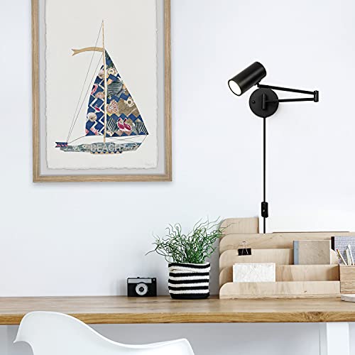 2 Pack Plug in Wall Sconce (2 Count)