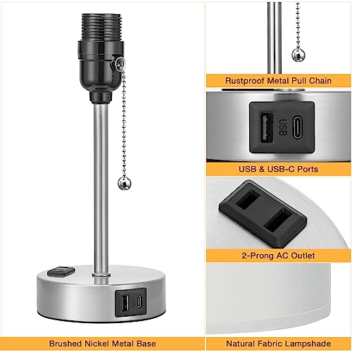 Small Bedside Table Lamp for Bedroom