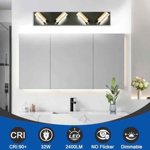 Bathroom Lights Fixtures Over Mirror