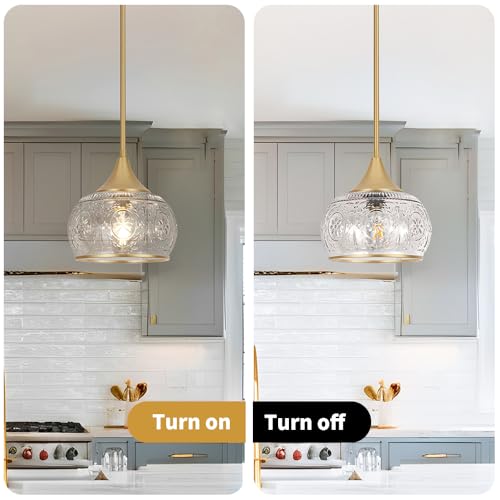 Gold Pendant Light