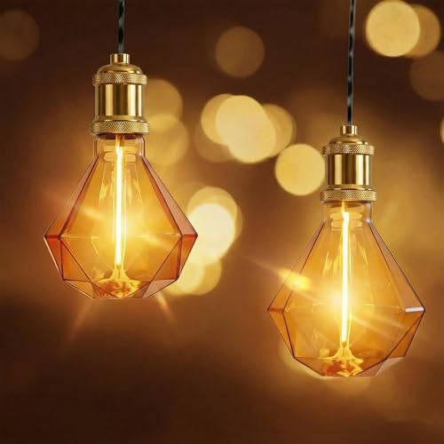 Vintage Diamond Shaped LED Light Bulbs
