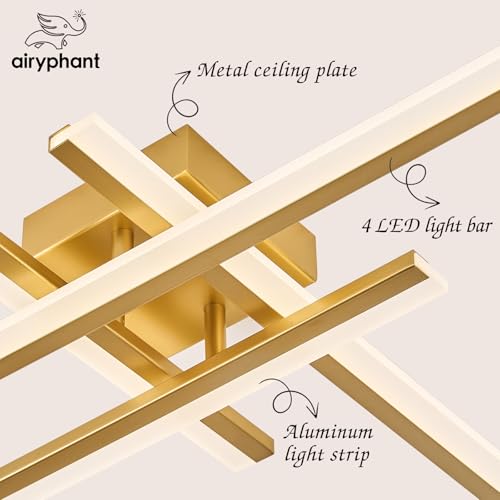 Gold Modern Led Chandelier 4