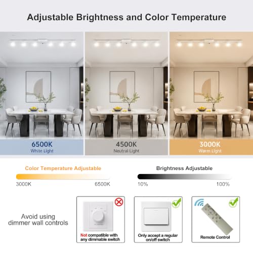 Modern Dimmable LED Ceiling Light Track Lighting Fixtures