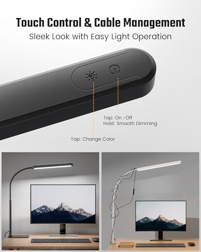 Eye Caring LED Desk Lamp Work Lamp Office Lamp with Base