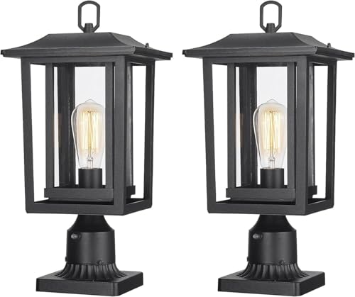 19Inch Dusk to Dawn Outdoor Post Lights