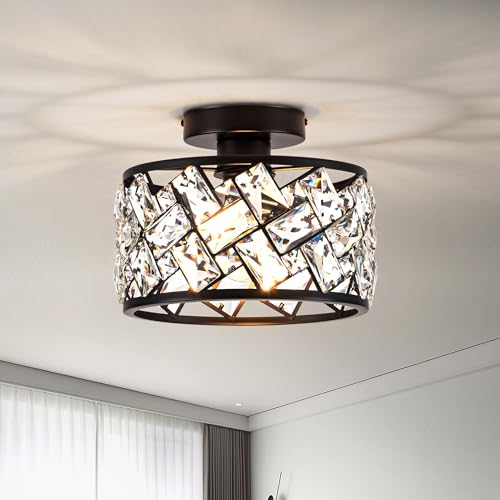 Crystal Ceiling Light Fixture
