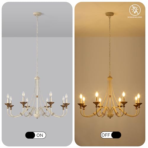 37.4" Large French Country Chandelier