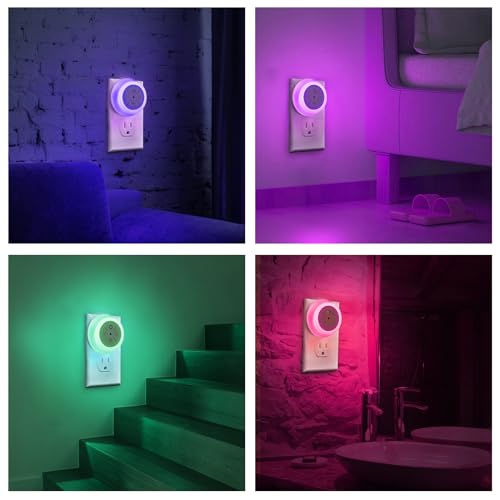 Night Lights Plug Into Wall with 12 (4 Count)