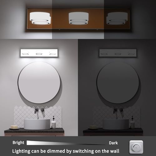 3 Light Bathroom Vanity Light