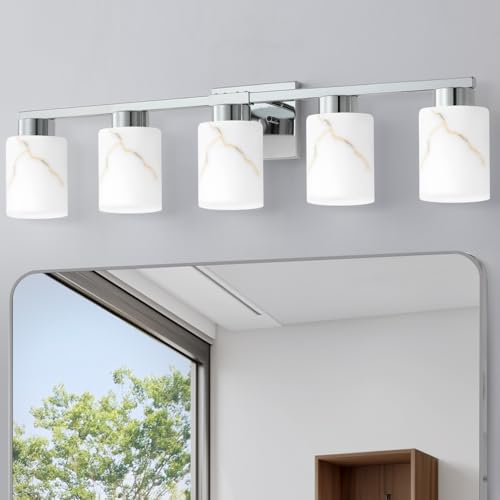 5 Light Bathroom Light Fixtures