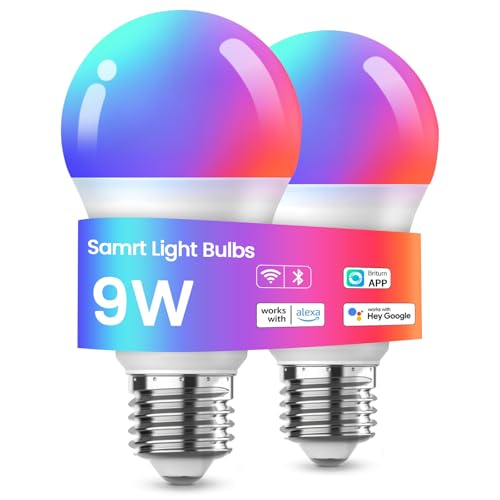 Smart Light Bulbs (2 Count)