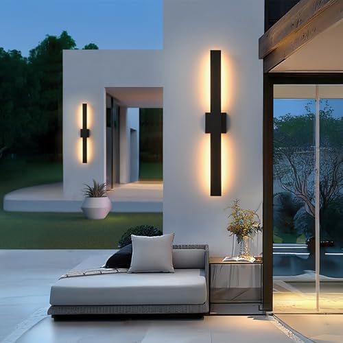 34 Inch Outdoor Wall Lights (2 Count)