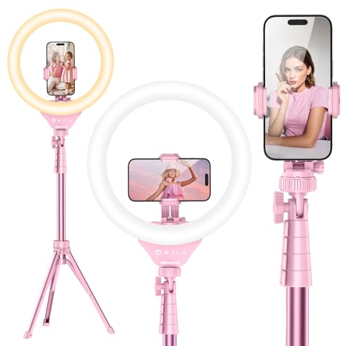 12'' LED Ring Light with 62'' Tripod Stand