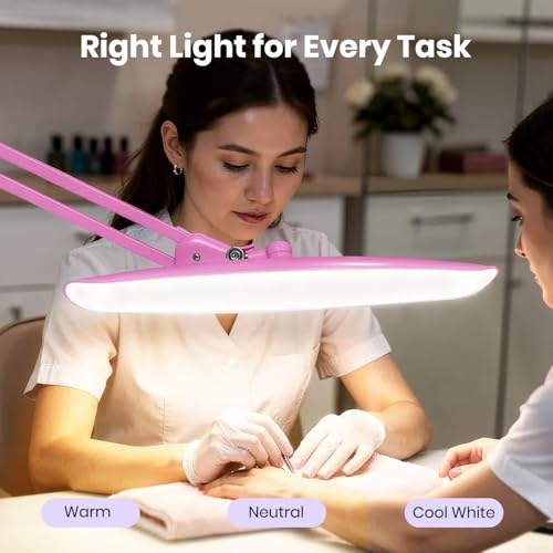 XL 2200 Lumens 20W LED Desk Lamp with Clamp