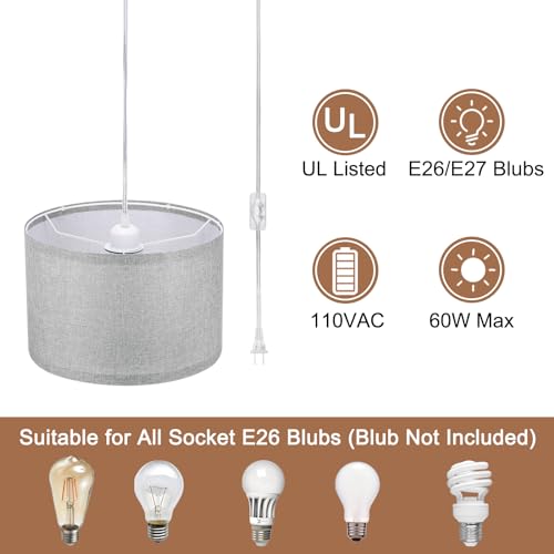 Plug in Pendant Light