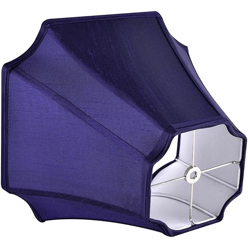Medium Blue Lampshades for Table Lamps Set of 2 (2 Count)