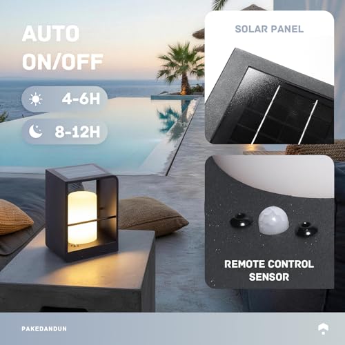Solar Outdoor Table Lamp LED