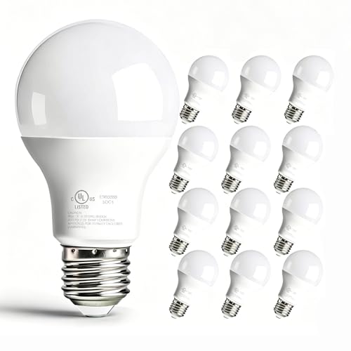 A19 LED Bulbs (12 Count)