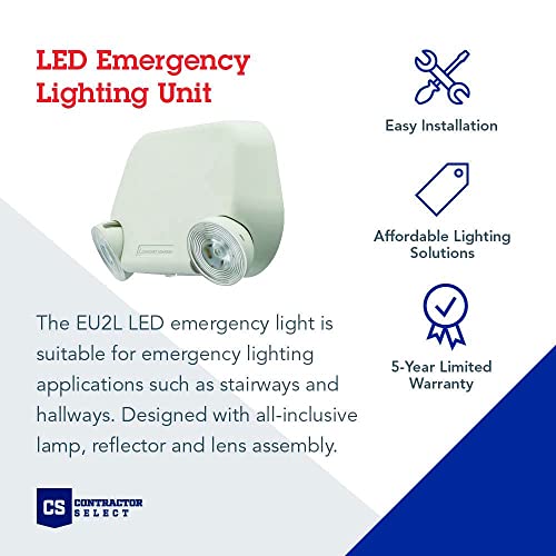Basics Low Profile Emergency Light