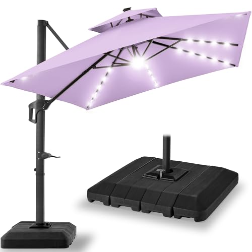 10x10ft Cantilever Patio Umbrella w